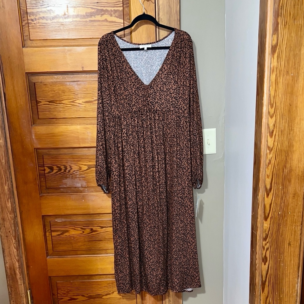 Motherhood Maternity Dress NWT Size XL Maxi Length